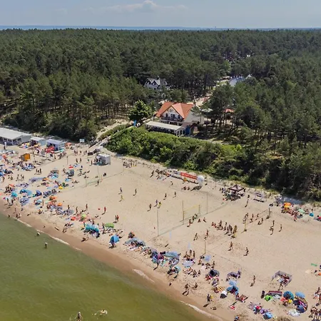 Апартаменты Mierzeja Lux Baltic Garden Basen Swimming Pool Штутово